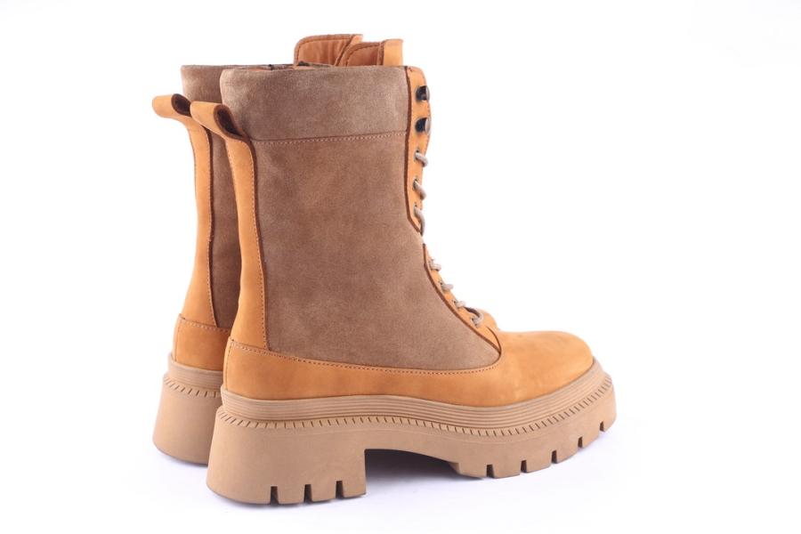 D.moro Shoes Women Nubuck Leather Ankle Boots For Winter: 574D Beige (Wholesale)