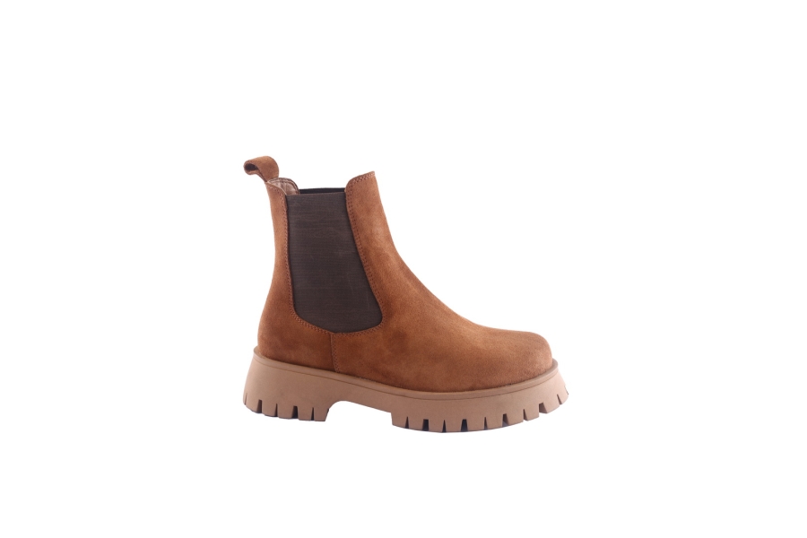 d.moro shoes Women nubuck leather Ankle Boots for Winter: 652C Brown (Wholesale)