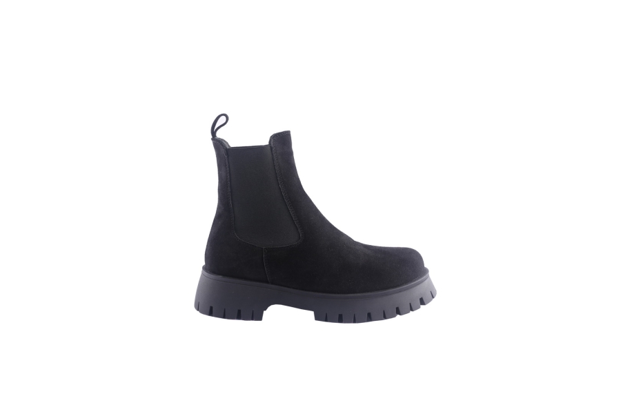 d.moro shoes Women nubuck leather Ankle Boots for Winter: 652C Black (Wholesale)
