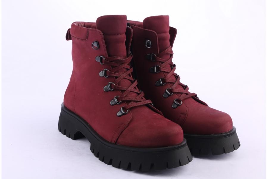 D.moro Shoes Women Nubuck Leather Ankle Boots For Winter: 652F Tan (Wholesale)