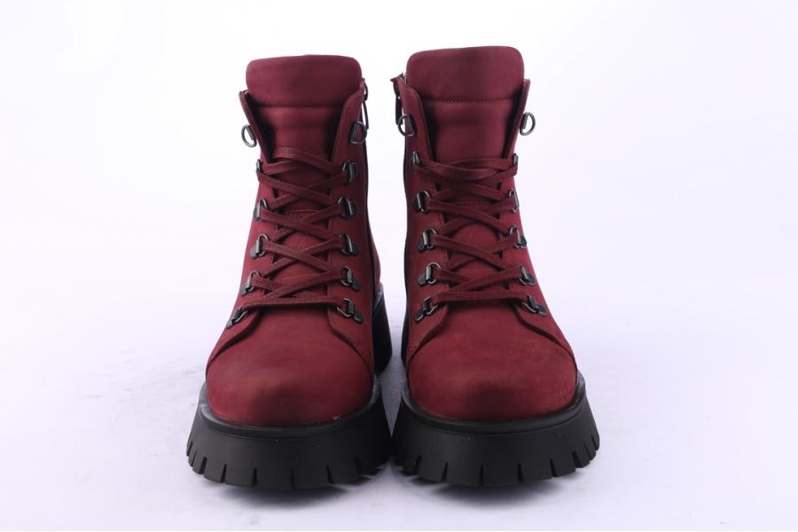 D.moro Shoes Women Nubuck Leather Ankle Boots For Winter: 652F Tan (Wholesale)