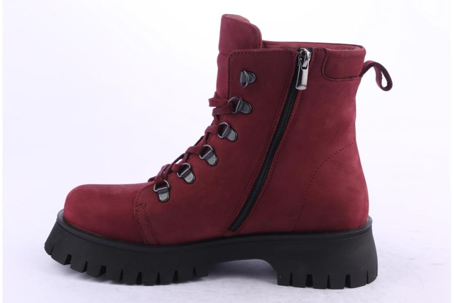 D.moro Shoes Women Nubuck Leather Ankle Boots For Winter: 652F Tan (Wholesale)