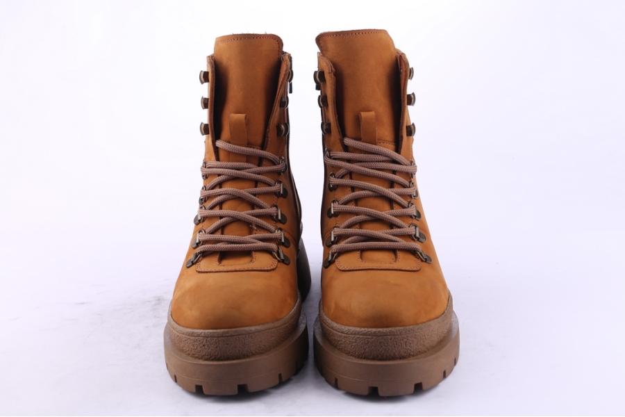 D.moro Shoes Women Nubuck Leather Ankle Boots For Winter: 656E Tan (Wholesale)