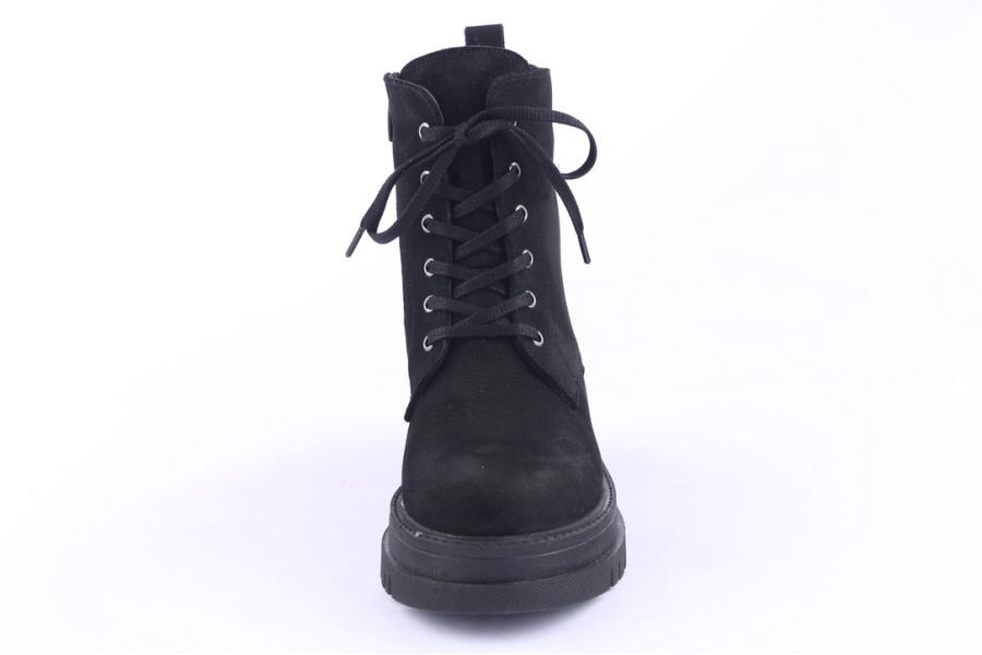 D.moro Shoes Women Nubuck Leather Ankle Boots For Winter: 780 Black (Wholesale)
