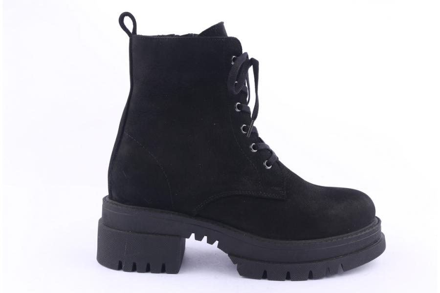 d.moro shoes Women nubuck leather Ankle Boots for Winter: 780 Black (Wholesale)