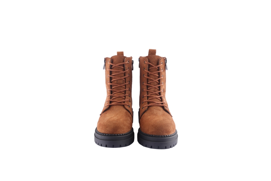 D.moro Shoes Women Nubuck Leather Ankle Boots For Winter: LAURA4 Tan (Wholesale)