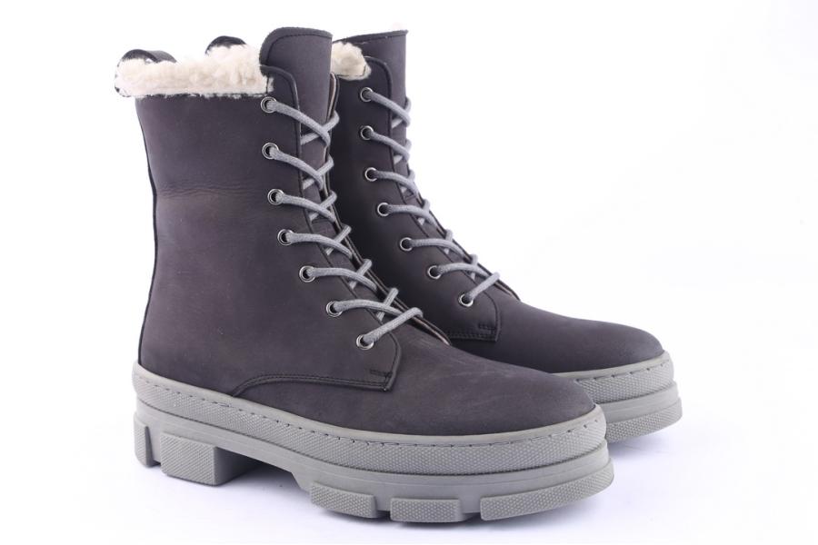 D.moro Shoes Women Nubuck Leather Ankle Boots For Winter: SEUL2 Grey (Wholesale)