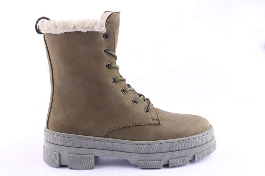 d.moro shoes Women nubuck leather Ankle Boots for Winter: SEUL2 Khaki (Wholesale)