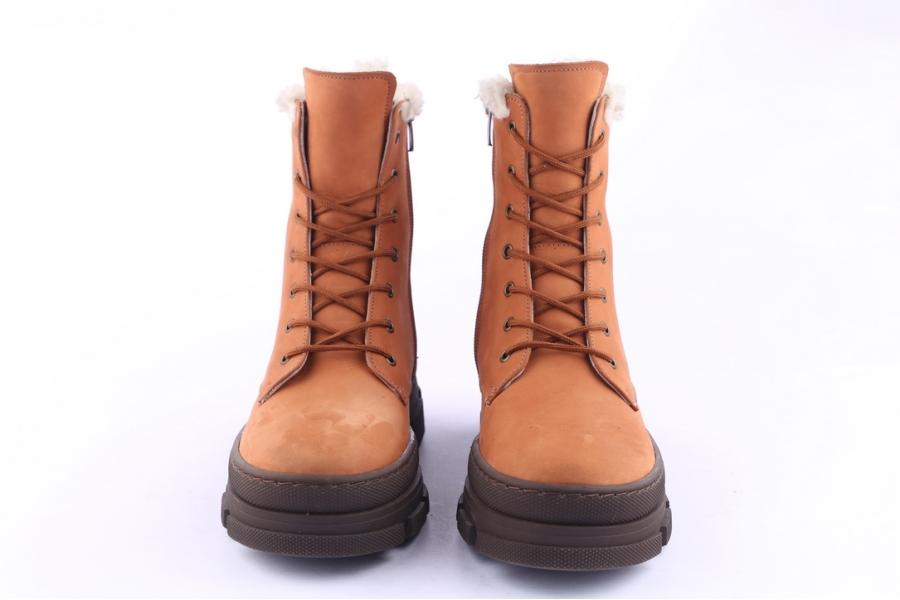 D.moro Shoes Women Nubuck Leather Ankle Boots For Winter: SEUL2 Tan (Wholesale)
