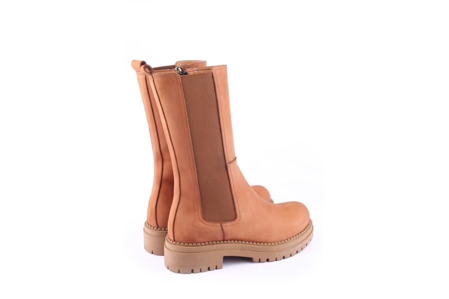 D.moro Shoes Women Nubuck Leather BOOTS For Winter: 476B Tan (Wholesale)