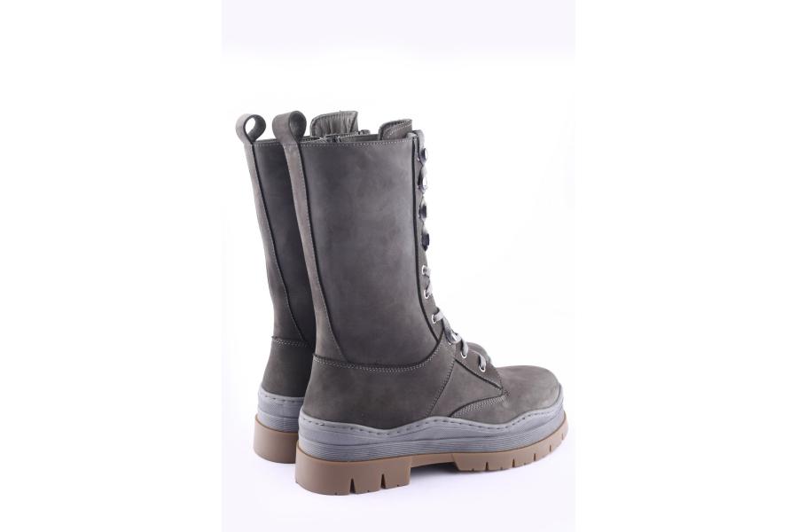 D.moro Shoes Women Nubuck Leather BOOTS For Winter: 564C Grey (Wholesale)