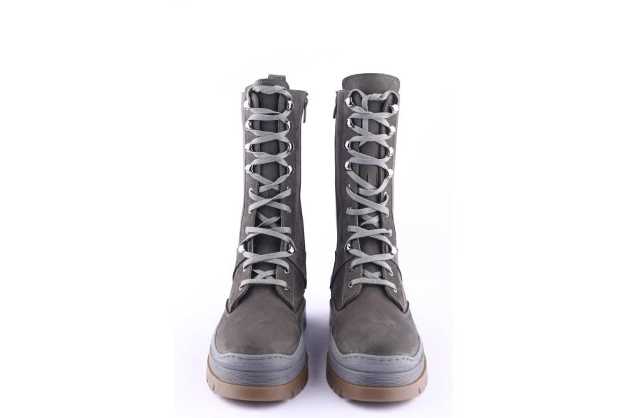 D.moro Shoes Women Nubuck Leather BOOTS For Winter: 564C Grey (Wholesale)