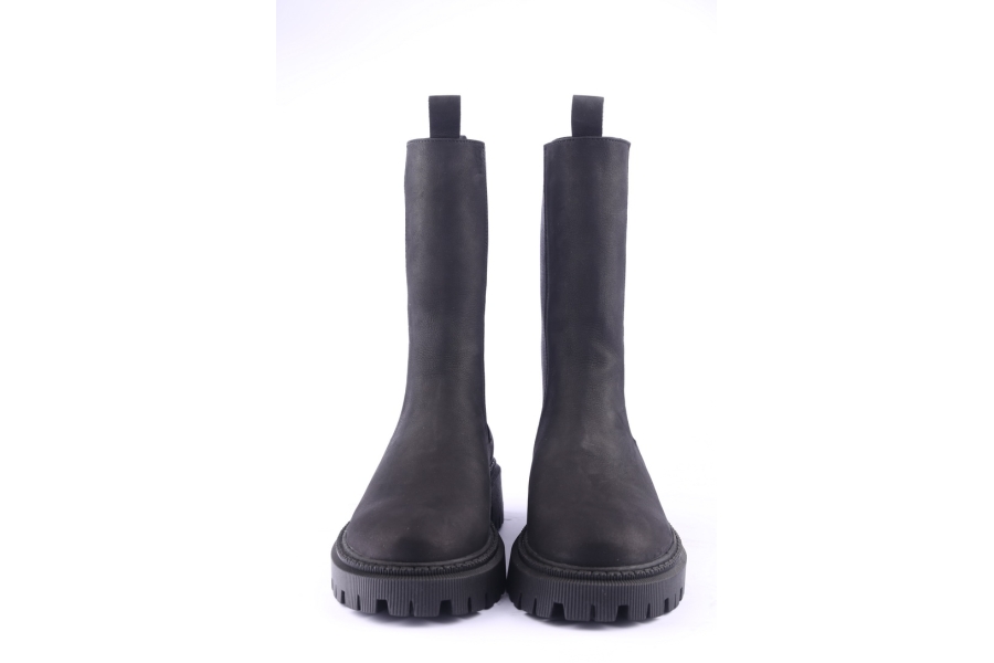 D.moro Shoes Women Nubuck Leather BOOTS For Winter: 657G Black (Wholesale)