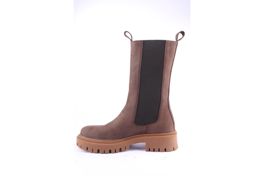 D.moro Shoes Women Nubuck Leather BOOTS For Winter: 657G Brown (Wholesale)