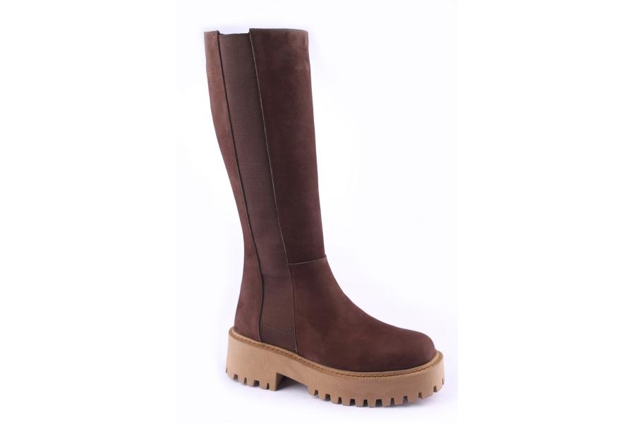 D.moro Shoes Women Nubuck Leather BOOTS For Winter: 755 Brown (Wholesale)