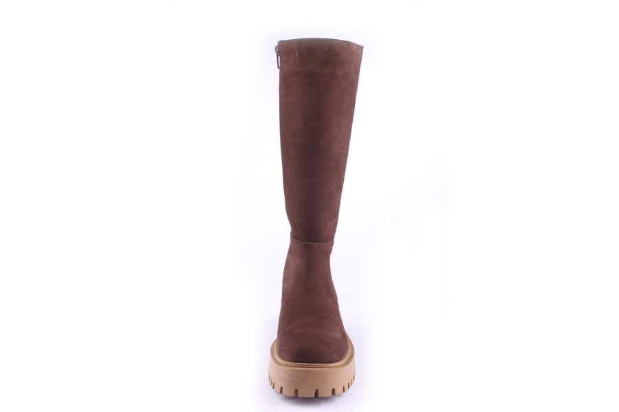 D.moro Shoes Women Nubuck Leather BOOTS For Winter: 755 Brown (Wholesale)