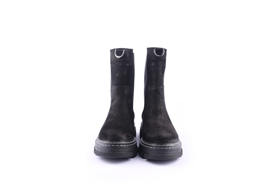 D.moro Shoes Women Nubuck Leather BOOTS For Winter: 9804 Black (Wholesale)