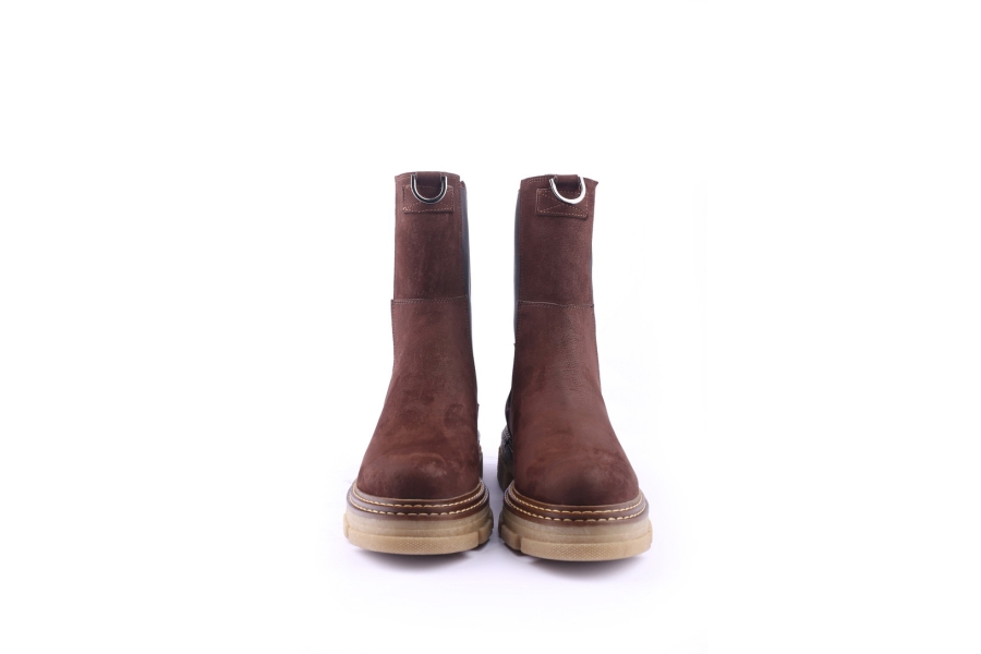 D.moro Shoes Women Nubuck Leather BOOTS For Winter: 9804 Brown (Wholesale)