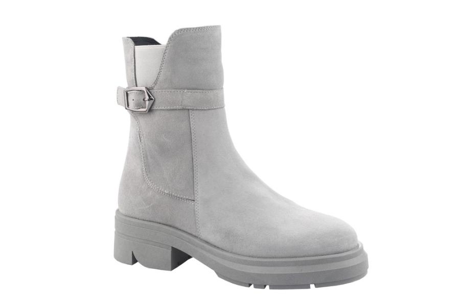 d.moro shoes Women Suede Leather Ankle Boots for Winter: 1028-22 Grey (Wholesale)