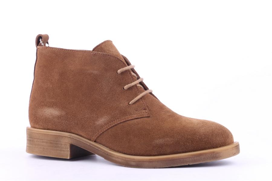 D.moro Shoes Women Suede Leather Ankle Boots For Winter: 211 Tan (Wholesale)