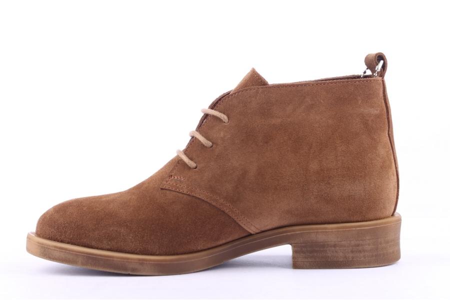 D.moro Shoes Women Suede Leather Ankle Boots For Winter: 211 Tan (Wholesale)