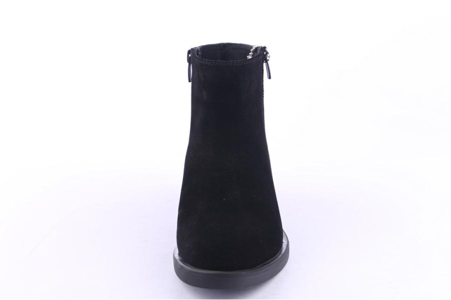 D.moro Shoes Women Suede Leather Ankle Boots For Winter: 214 Black (Wholesale)