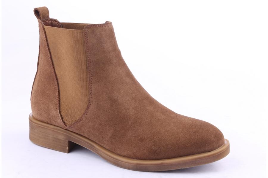 D.moro Shoes Women Suede Leather Ankle Boots For Winter: 216 Tan (Wholesale)