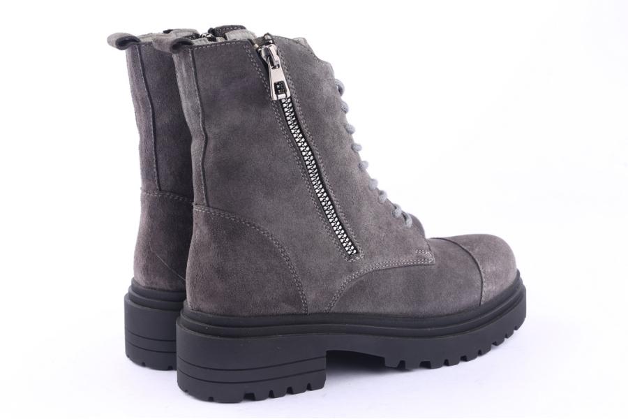 D.moro Shoes Women Suede Leather Ankle Boots For Winter: 252L Grey (Wholesale)