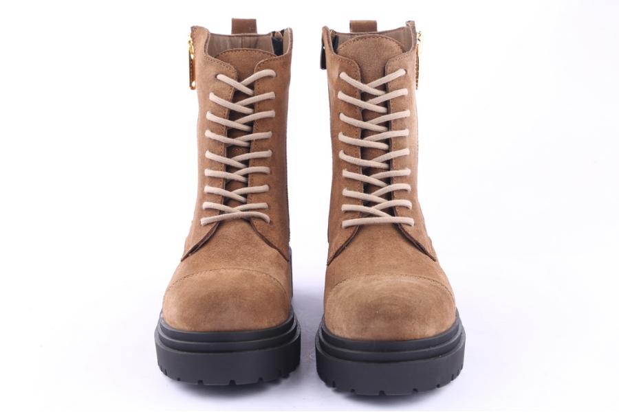 D.moro Shoes Women Suede Leather Ankle Boots For Winter: 252L Tan (Wholesale)