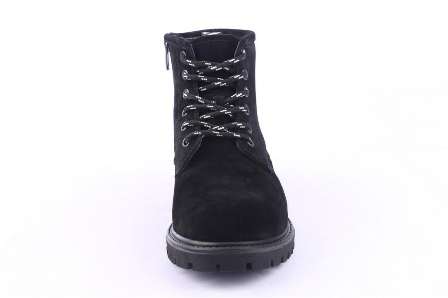 D.moro Shoes Women Suede Leather Ankle Boots For Winter: 318 Black (Wholesale)