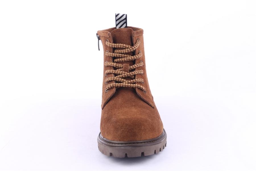 D.moro Shoes Women Suede Leather Ankle Boots For Winter: 318 Brown (Wholesale)