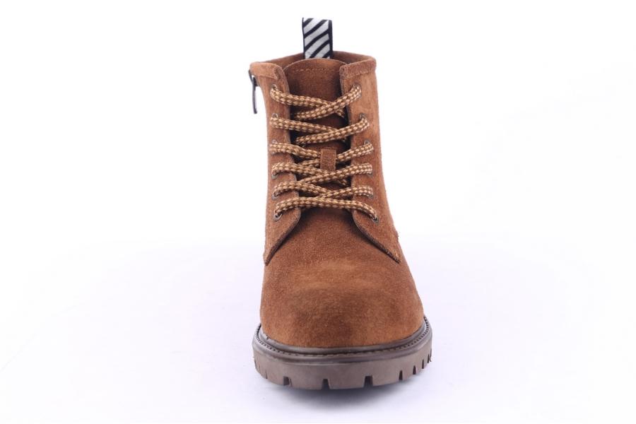 D.moro Shoes Women Suede Leather Ankle Boots For Winter: 318 Brown (Wholesale)