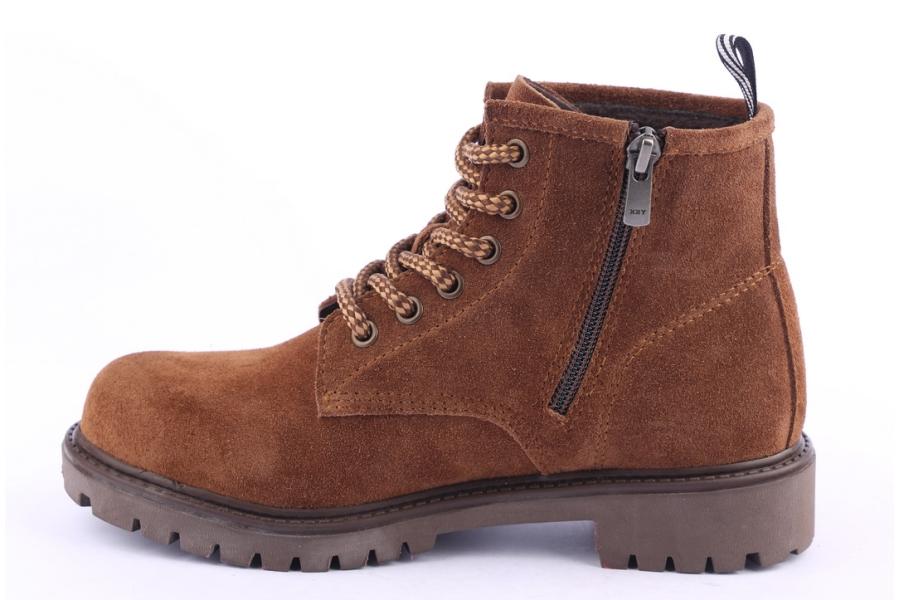 D.moro Shoes Women Suede Leather Ankle Boots For Winter: 318 Brown (Wholesale)