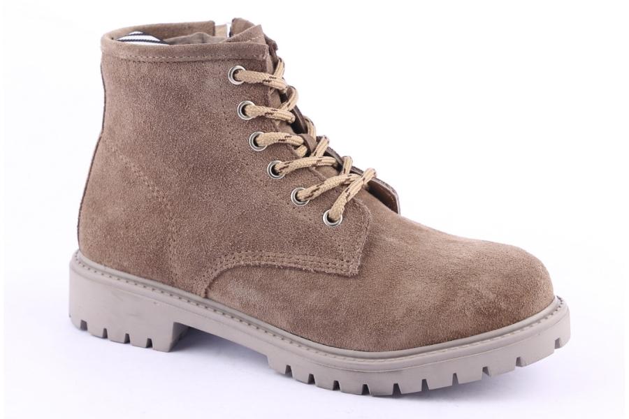 D.moro Shoes Women Suede Leather Ankle Boots For Winter: 318 Mink (Wholesale)