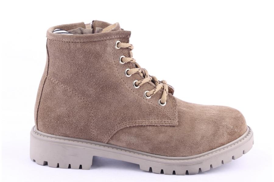 d.moro shoes Women Suede Leather Ankle Boots for Winter: 318 Mink (Wholesale)