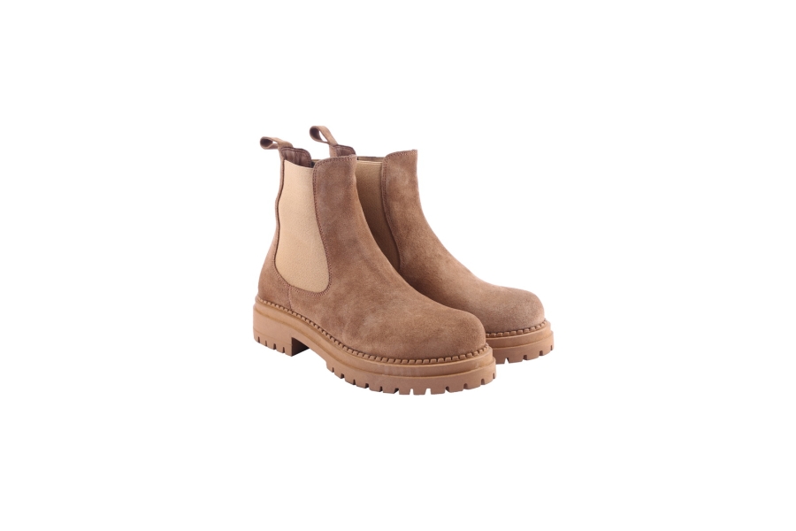 D.moro Shoes Women Suede Leather Ankle Boots For Winter: 476A Tan (Wholesale)