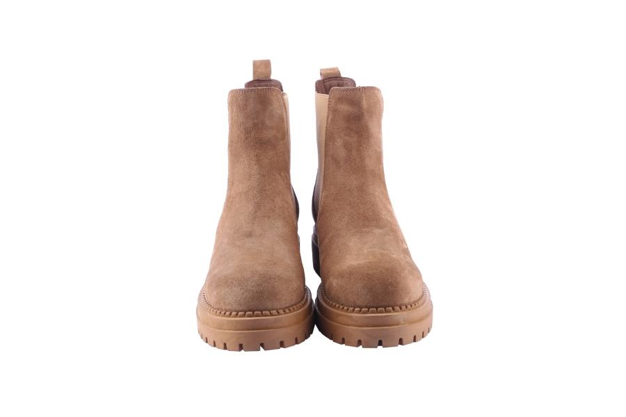 D.moro Shoes Women Suede Leather Ankle Boots For Winter: 476A Tan (Wholesale)