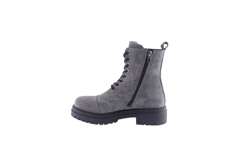 D.moro Shoes Women Suede Leather Ankle Boots For Winter: 476C Grey (Wholesale)