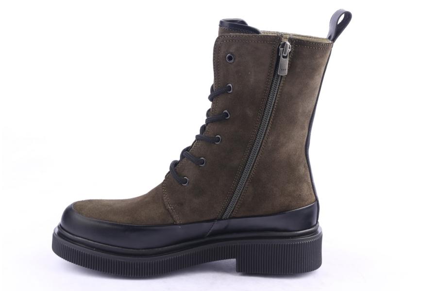 D.moro Shoes Women Suede Leather Ankle Boots For Winter: 506D Khaki (Wholesale)