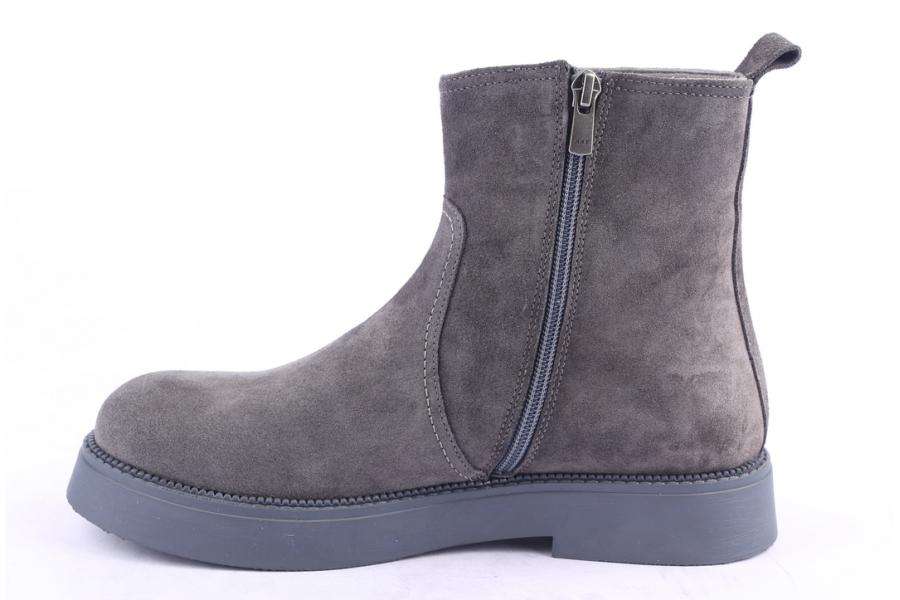 D.moro Shoes Women Suede Leather Ankle Boots For Winter: 545H Mink (Wholesale)