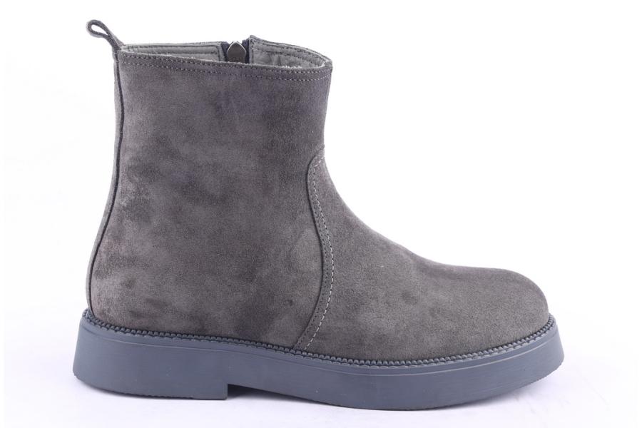 d.moro shoes Women Suede Leather Ankle Boots for Winter: 545H Mink (Wholesale)