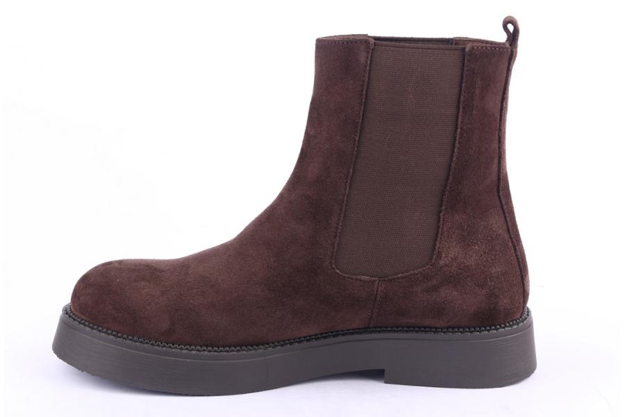 D.moro Shoes Women Suede Leather Ankle Boots For Winter: 545I Brown (Wholesale)