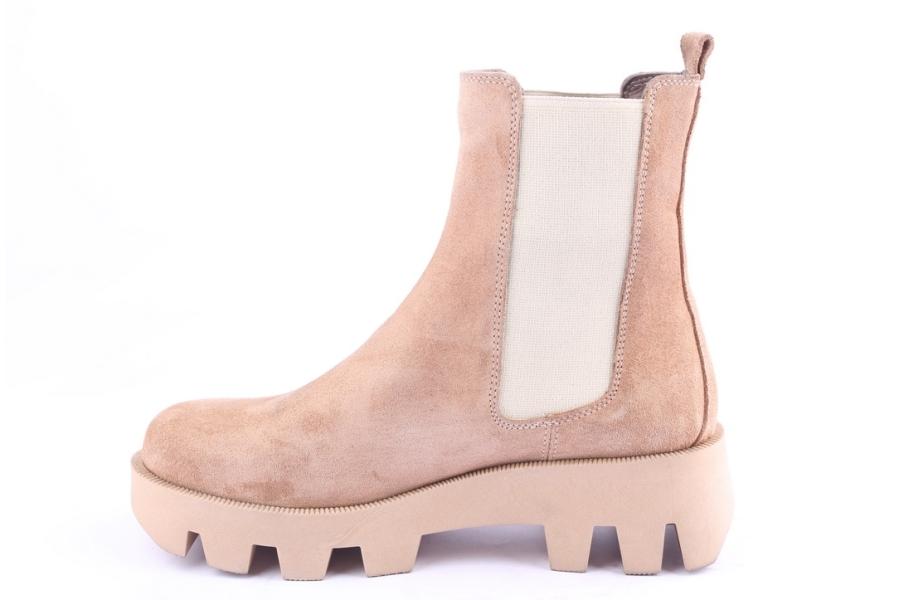 D.moro Shoes Women Suede Leather Ankle Boots For Winter: 556B Powder (Wholesale)