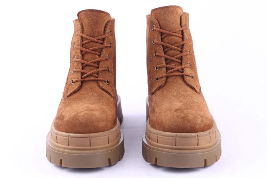 D.moro Shoes Women Suede Leather Ankle Boots For Winter: 559B Tan (Wholesale)