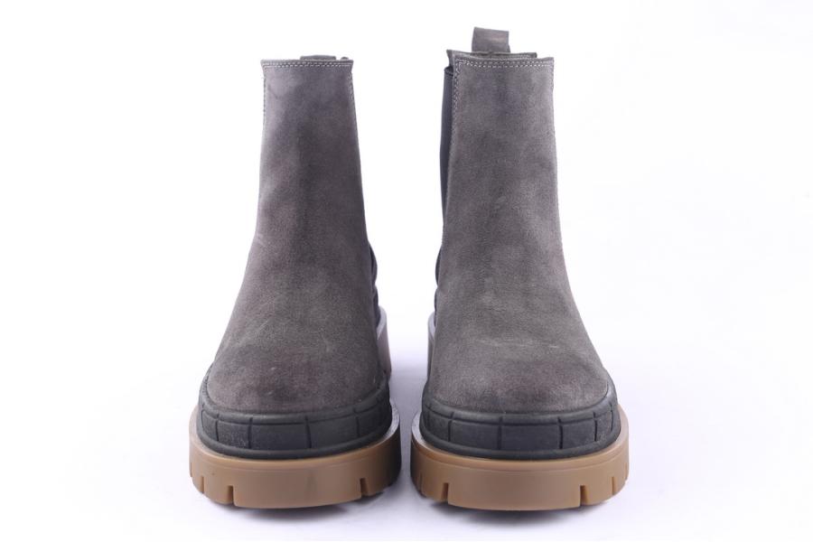 D.moro Shoes Women Suede Leather Ankle Boots For Winter: 559C Grey (Wholesale)