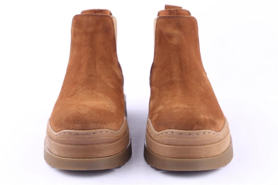 D.moro Shoes Women Suede Leather Ankle Boots For Winter: 564B Tan (Wholesale)