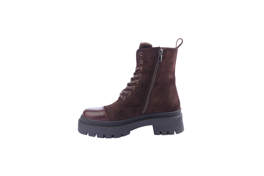 D.moro Shoes Women Suede Leather Ankle Boots For Winter: 574C Burgundy (Wholesale)