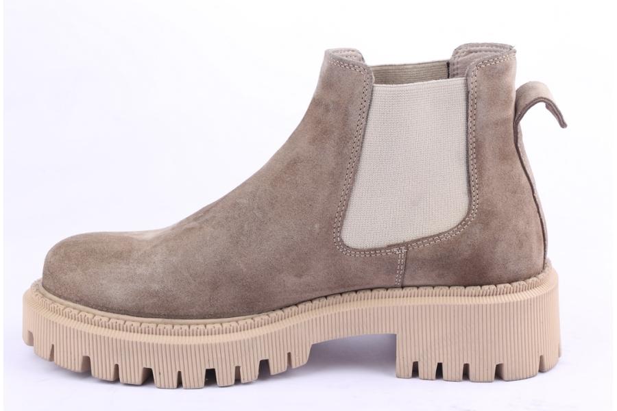 D.moro Shoes Women Suede Leather Ankle Boots For Winter: 657H Beige (Wholesale)