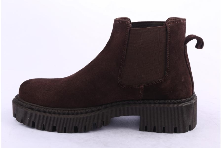 D.moro Shoes Women Suede Leather Ankle Boots For Winter: 657H Brown (Wholesale)