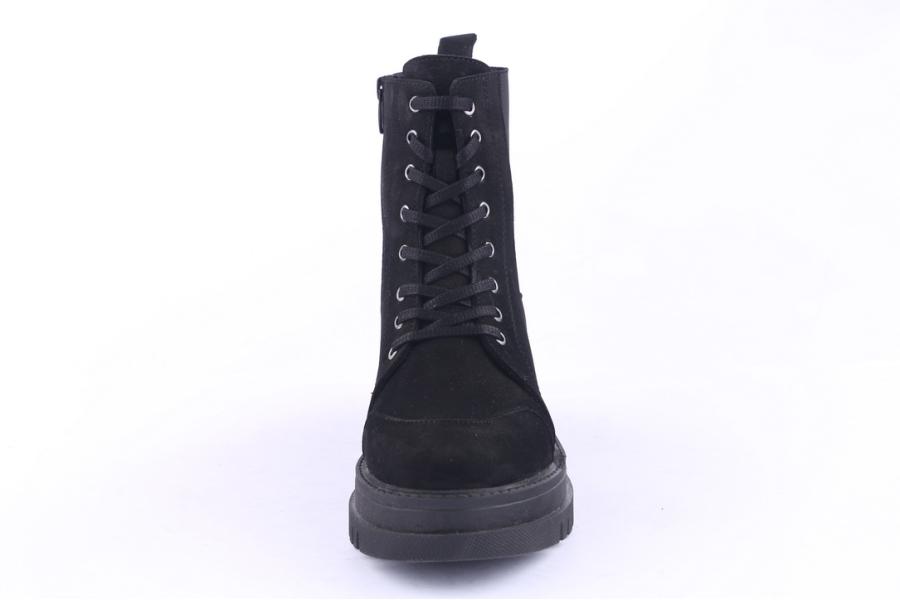 D.moro Shoes Women Suede Leather Ankle Boots For Winter: 781 Black (Wholesale)